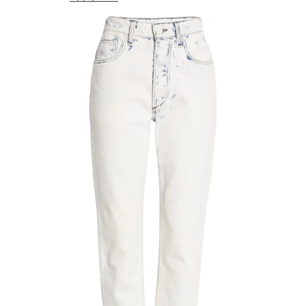 Rag & bone Nina high-waist ankle cigarette jeans.